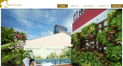 Desktop Screenshot of hotelclover.com