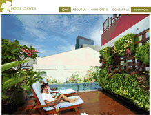 Tablet Screenshot of hotelclover.com
